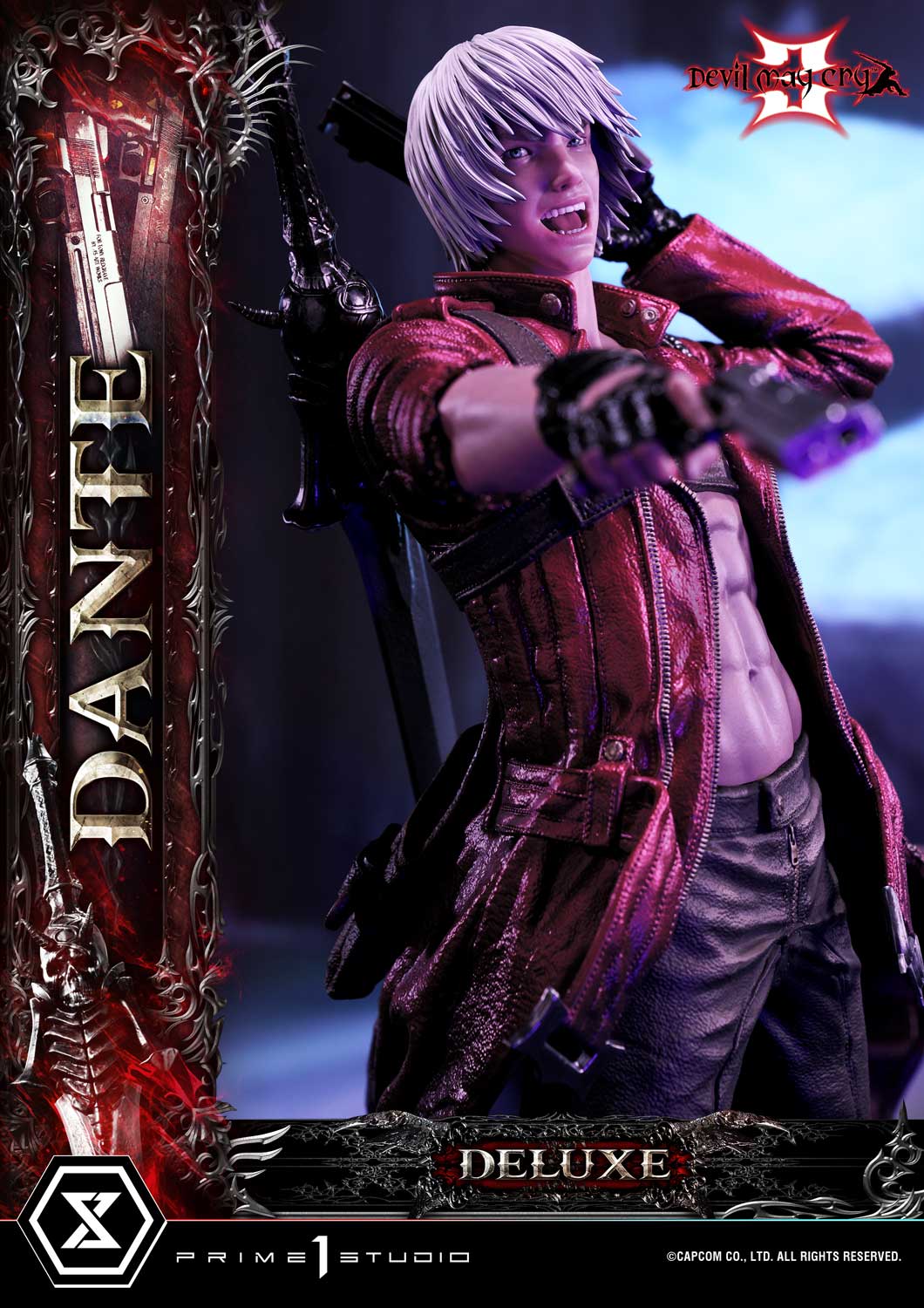 1/4 Quarter Scale Statue: Dante Deluxe Version Devil May Cry 3 Ultimate  Premium Masterline Series 1/4 Statue by Prime 1 Studio