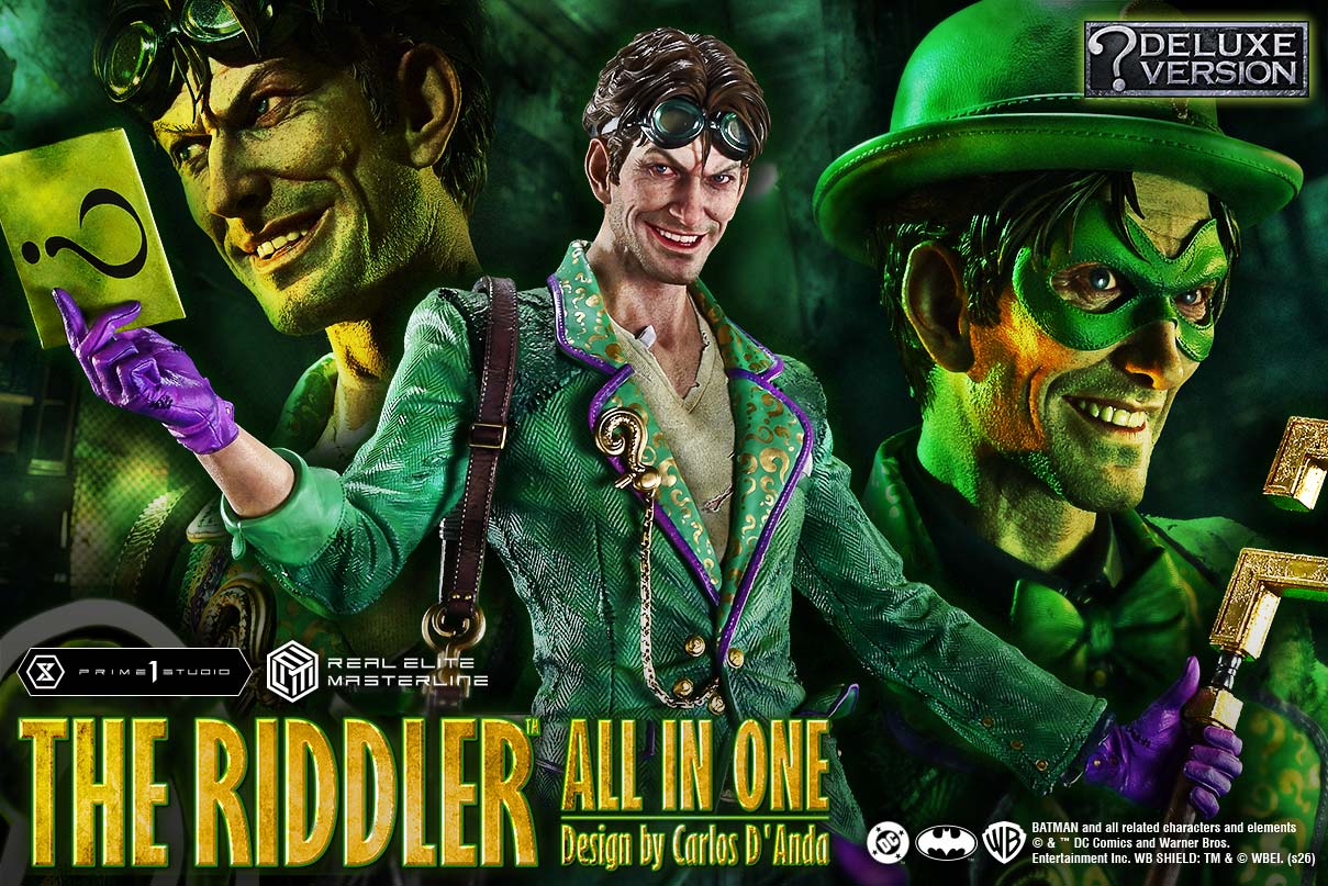 Real Elite Masterline Batman (Comics) The Riddler All In One (Design by Carlos D'Anda) DX Bonus Version