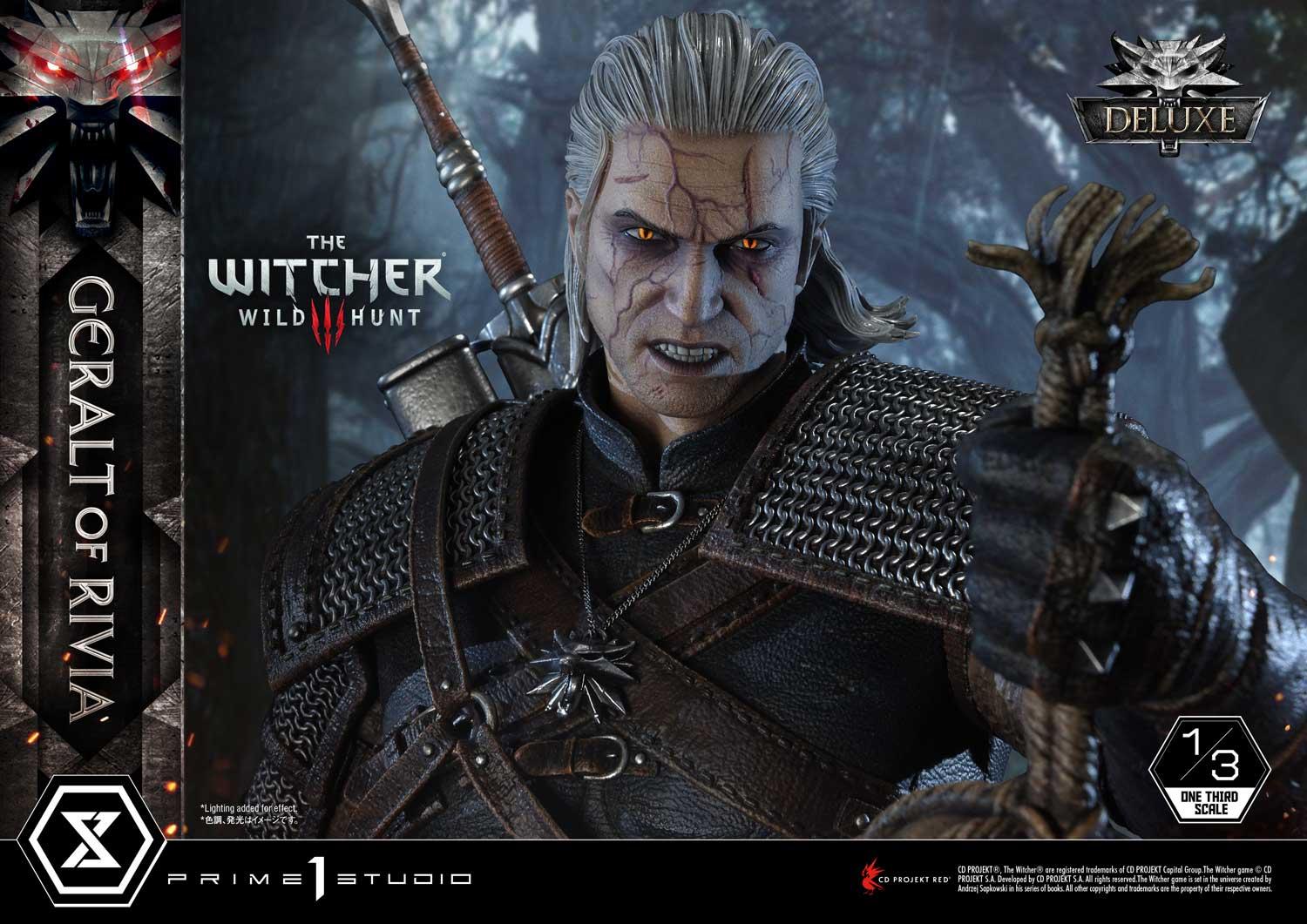 Museum Masterline The Witcher 3: Wild Hunt Geralt of Rivia Battle