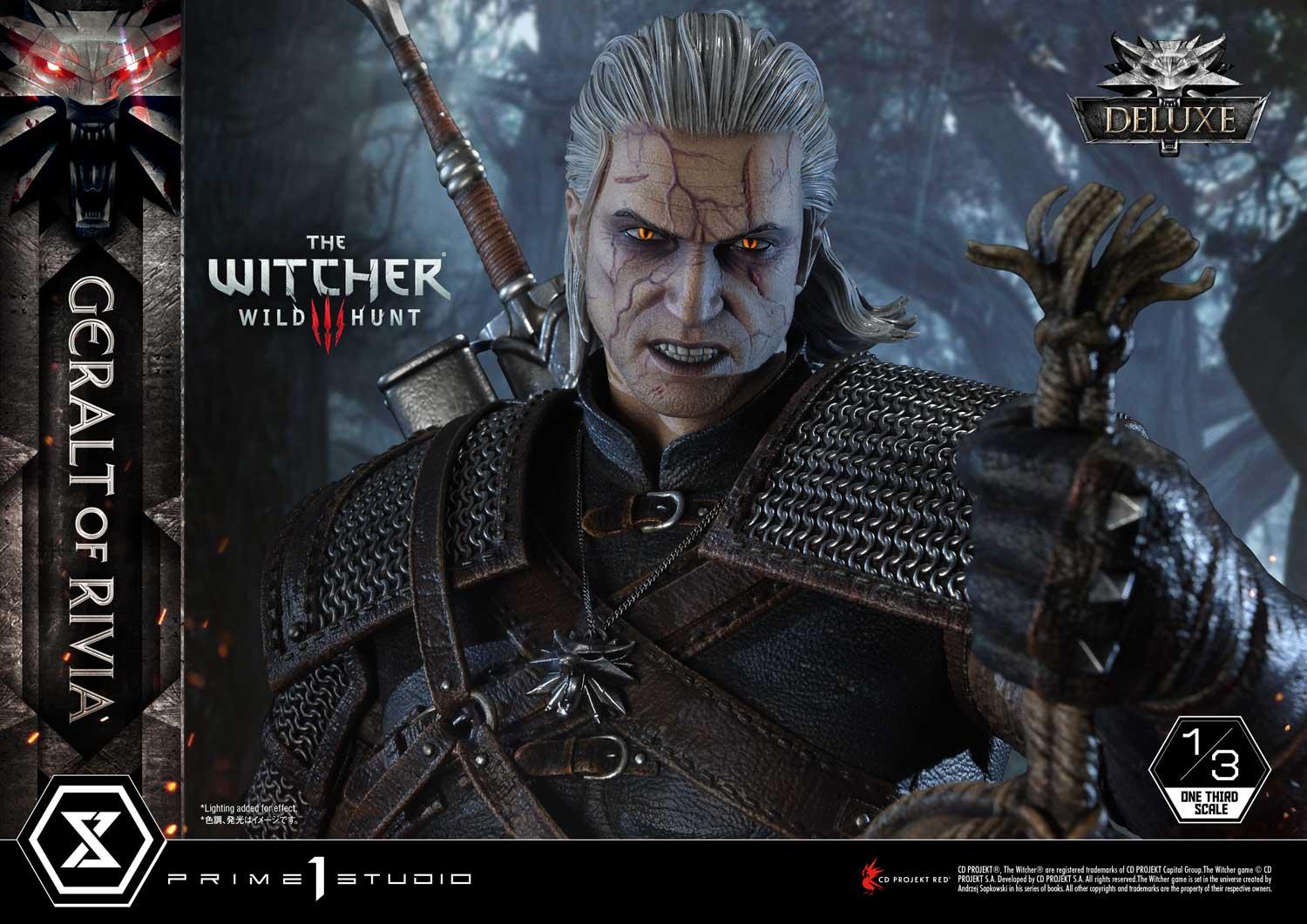 Museum Masterline The Witcher 3: Wild Hunt Geralt of Rivia Battle Damage  Version