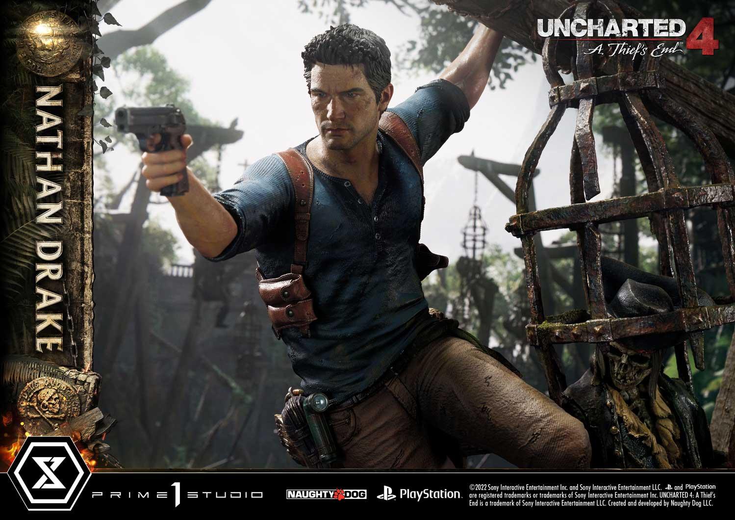 DEC178115 - UNCHARTED 4 ULT NATHAN DRAKE 7IN AF (O/A) - Previews World