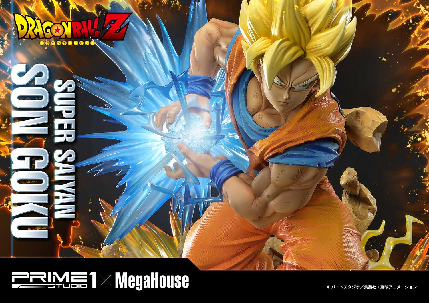 Son Goku Super Saiyan Deluxe - Dragon Ball Prime 1 Studio action