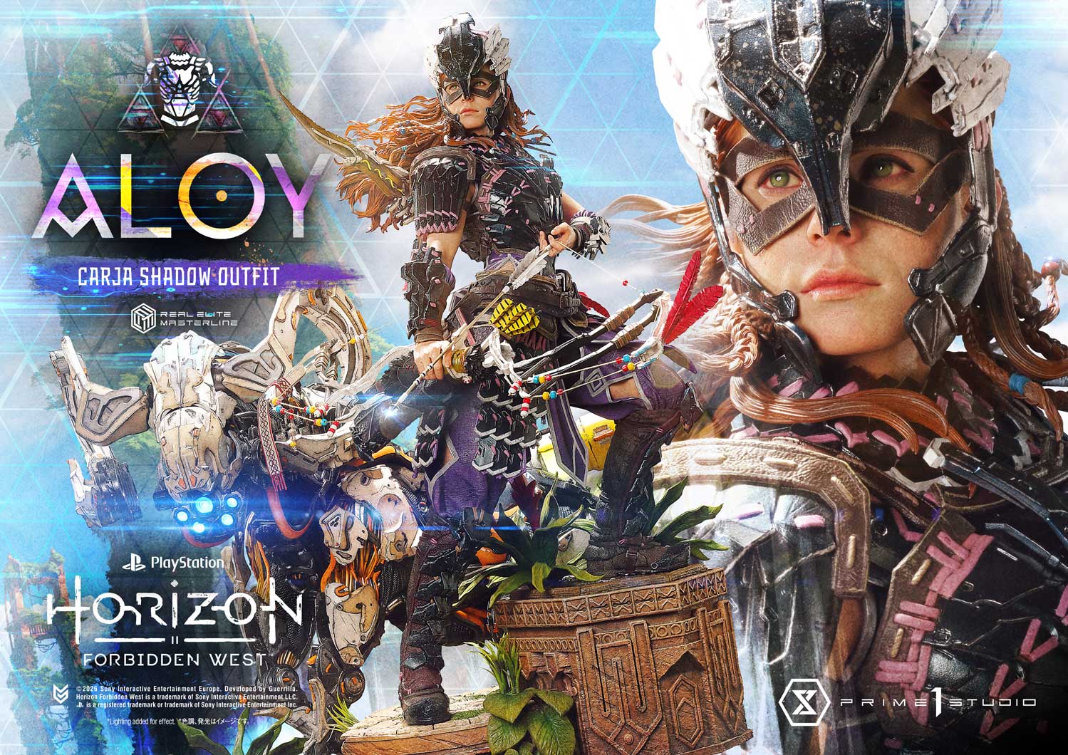 Real Elite Masterline Horizon Forbidden West Aloy Carja Shadow