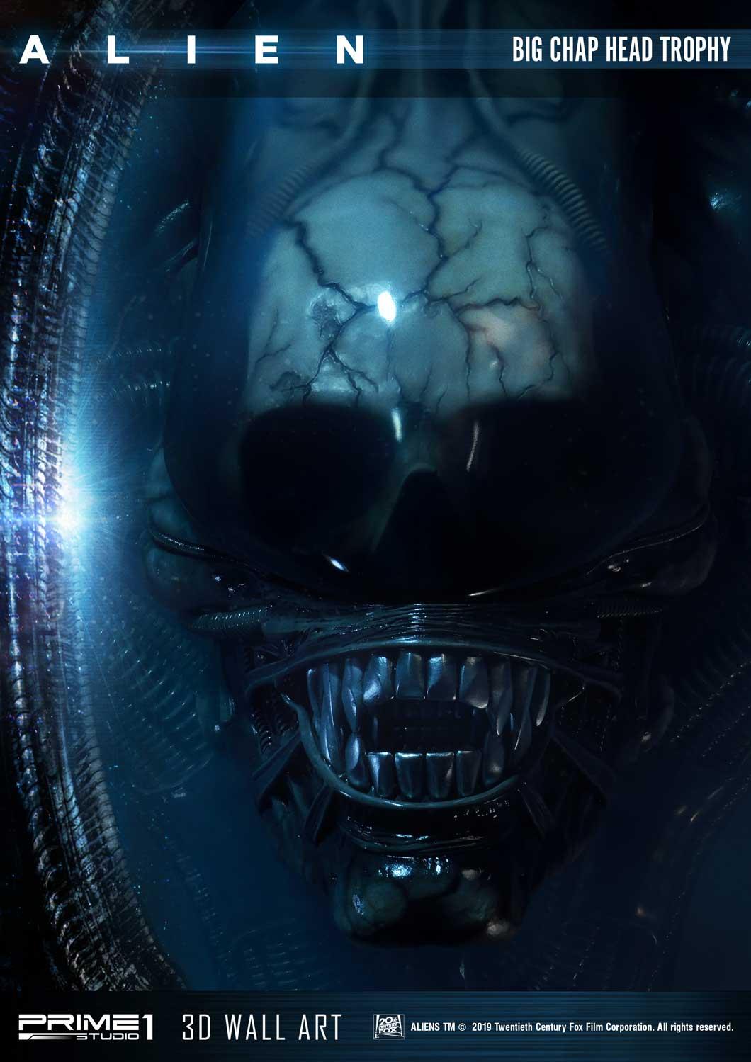 3D Wall Art Alien (Film) Alien Big Chap Head Trophy