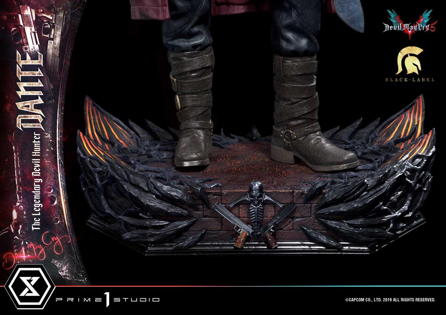 Devil May Cry 5 Statue 1/2 Dante Black Label 109 cm - +queespadas