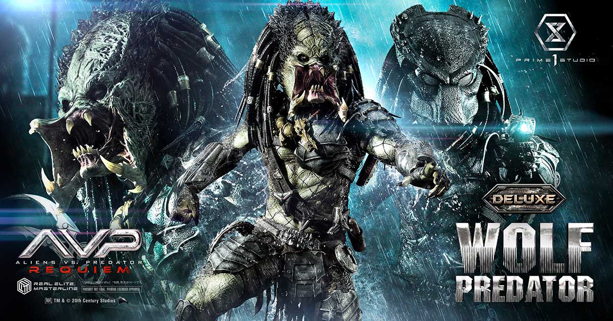 ALIENS VS PREDATOR REQUIEM フィギュア 2体セット NECA Series 2 Predator Masked from Alien vs Predator Requiem