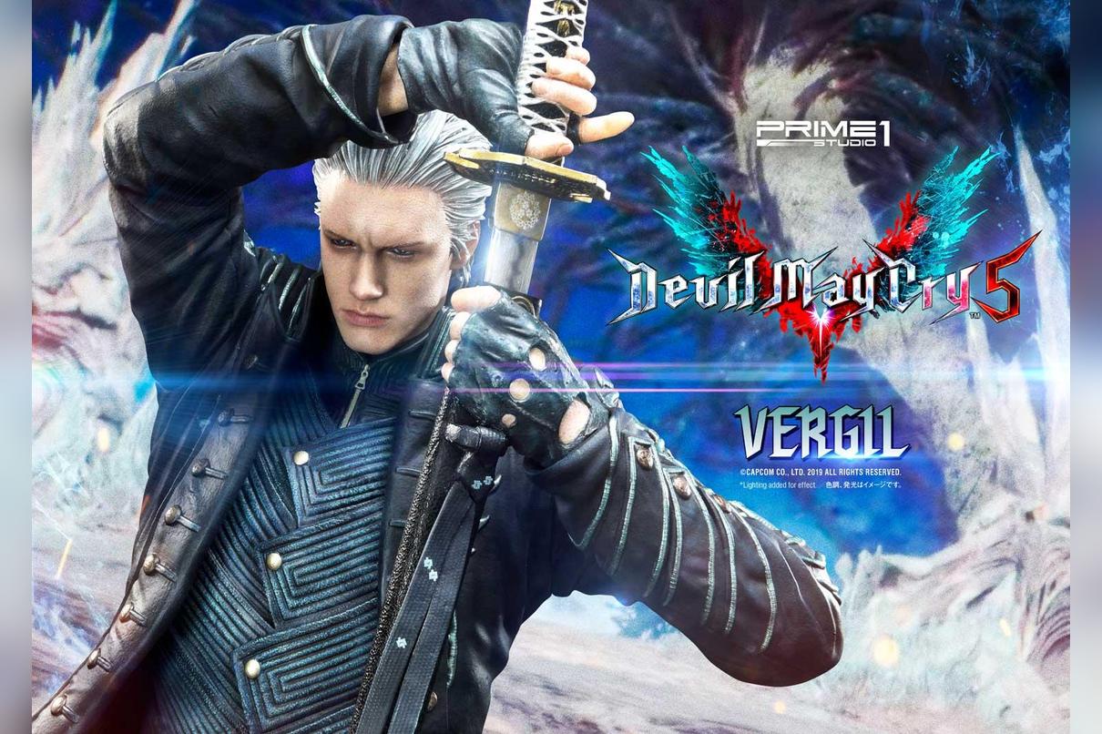 Devil May Cry: Prime 1 revela belíssima estatueta de Vergil