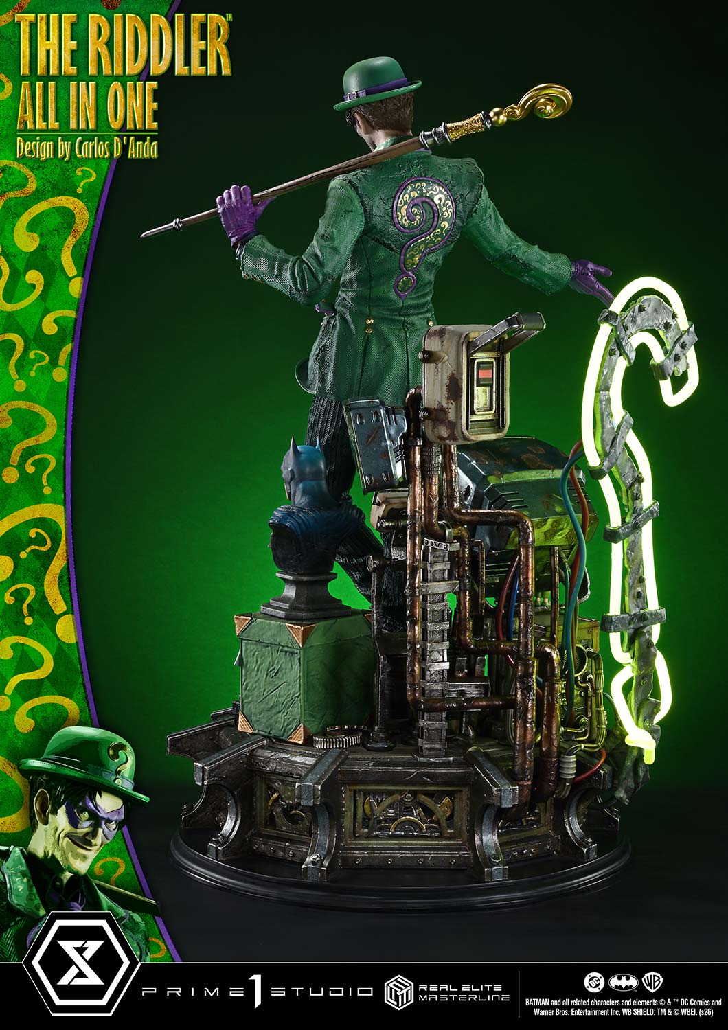 04 Riddler Real Elite Masterline Batman (Comics) The Riddler All In One (Design by ...