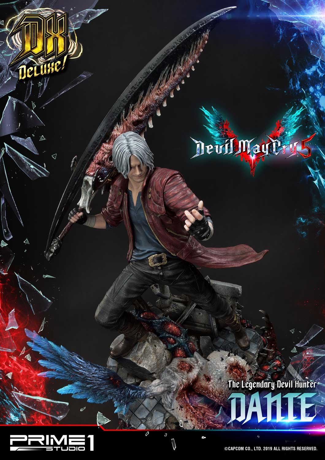 Devil May Cry 5 Statue 1/2 Dante Black Label 109 cm - +queespadas