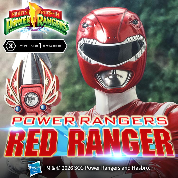 Premium Masterline Mighty Morphin Power Rangers Red Ranger