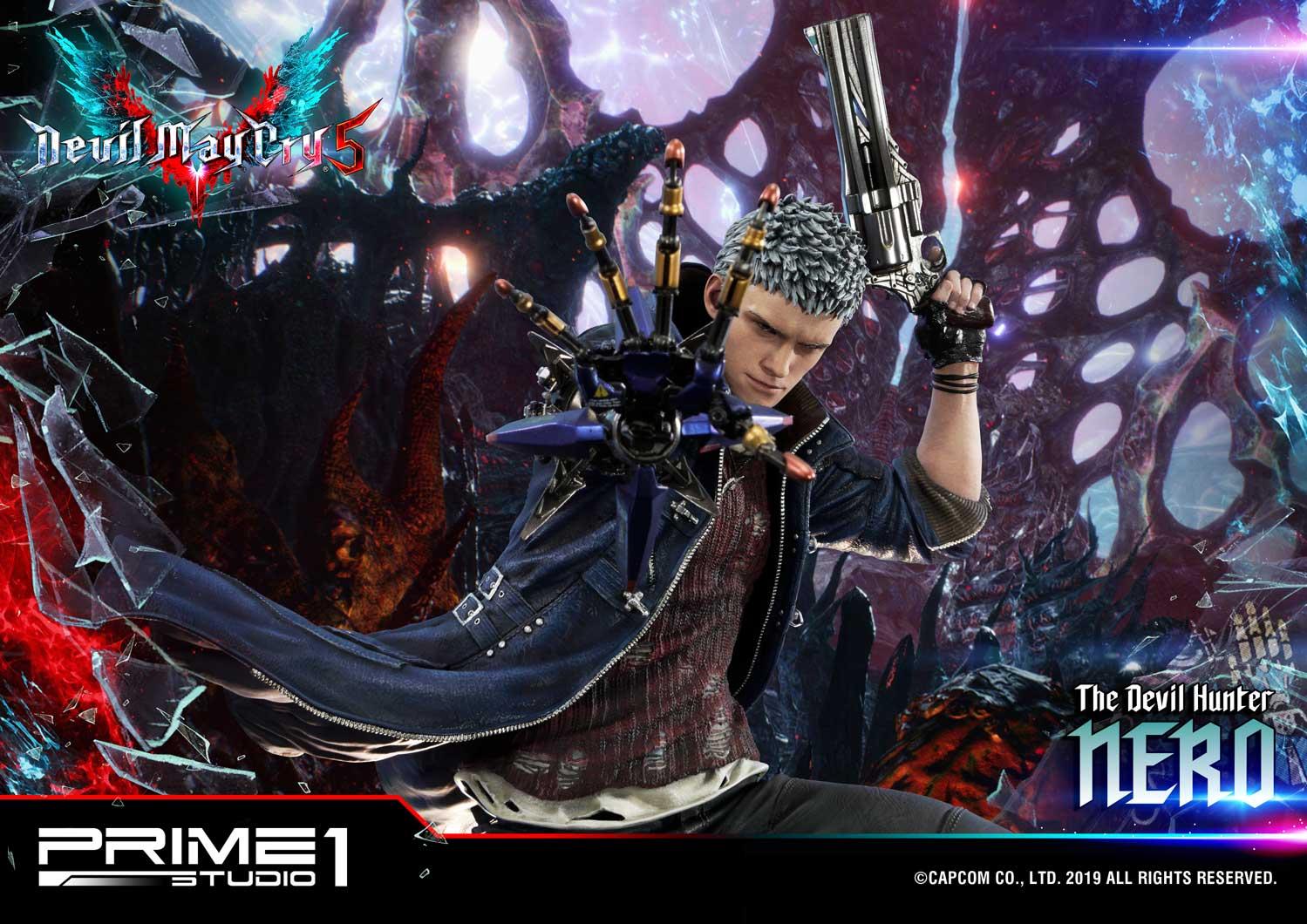 Devil May Cry 5 - Nero Statue by Prime 1 Studio - The Toyark - News