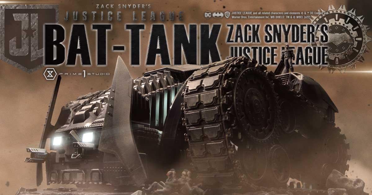 Museum Diorama Justice League (Film) Bat-Tank Zack Snyder's