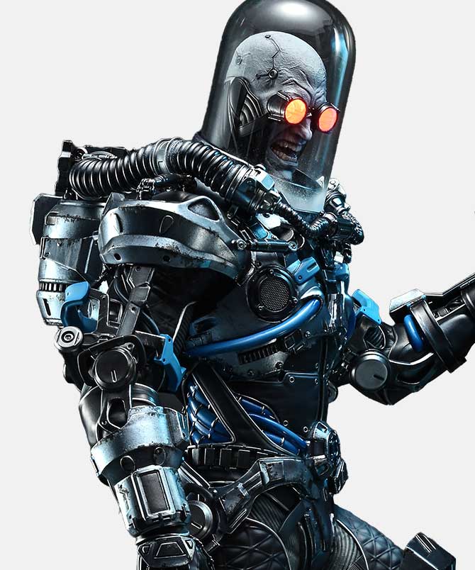 Real Elite Masterline Batman (Comics) Mr. Freeze Heart of Ice (Design by Carlos D'Anda)	