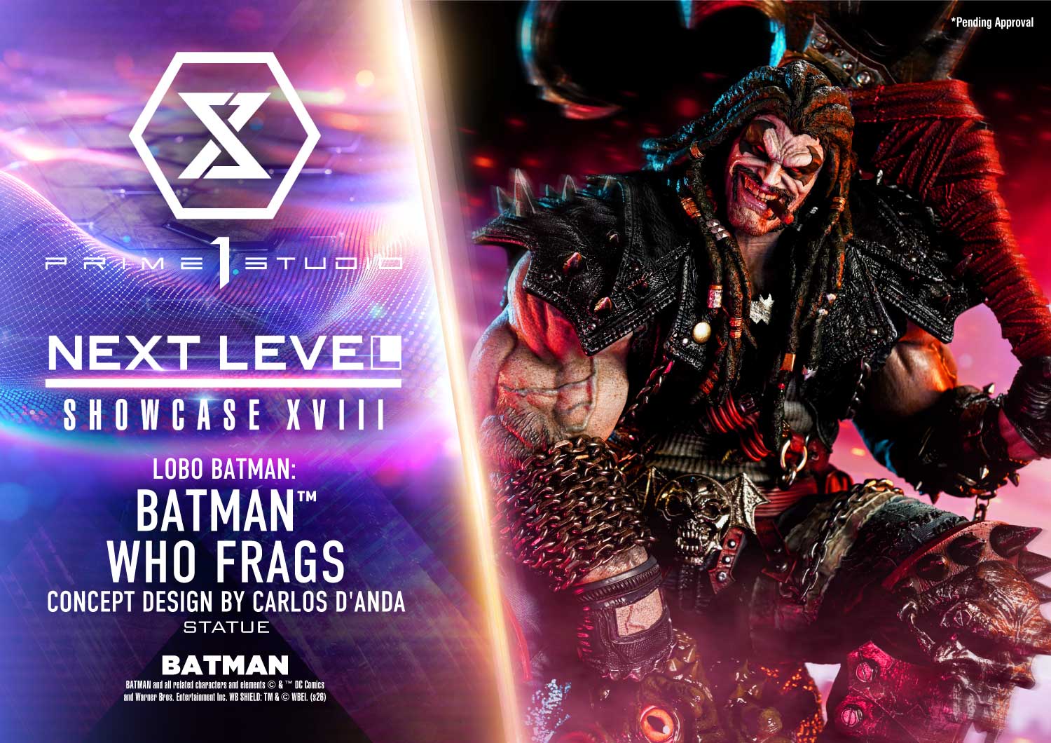 Dark Nights: Death Metal (Comics) Lobo Batman: Batman Who Frags Concept design by Carlos D'Anda