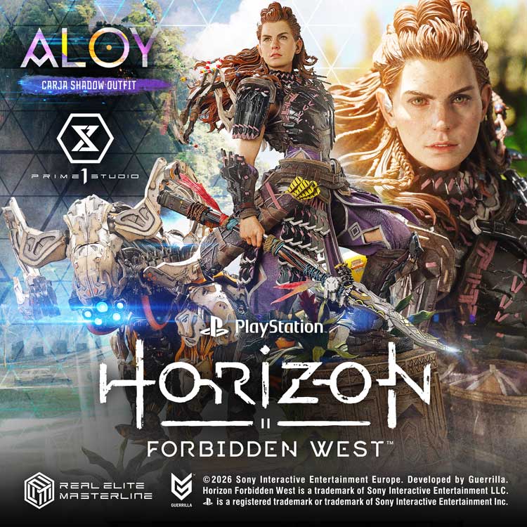 Real Elite Masterline Horizon Forbidden West Aloy Carja Shadow Outfit DX Bonus Version