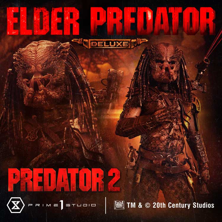 Museum Masterline Predator 2 (Film) Elder Predator DX Bonus Version