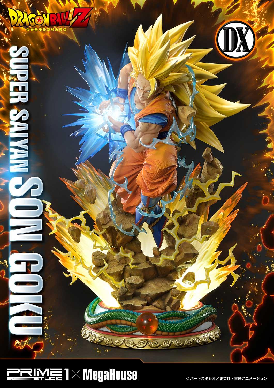 Son Goku Super Saiyan Deluxe - Dragon Ball Prime 1 Studio action