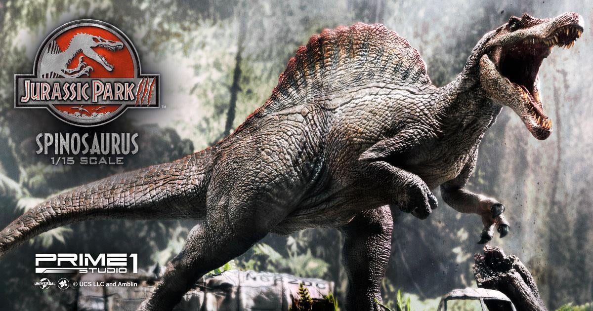 生き物・恐竜 Prime 1 Studio JurassicPark3 Spinosaurus Spinosaurus | Statue | Prime 1 Studio