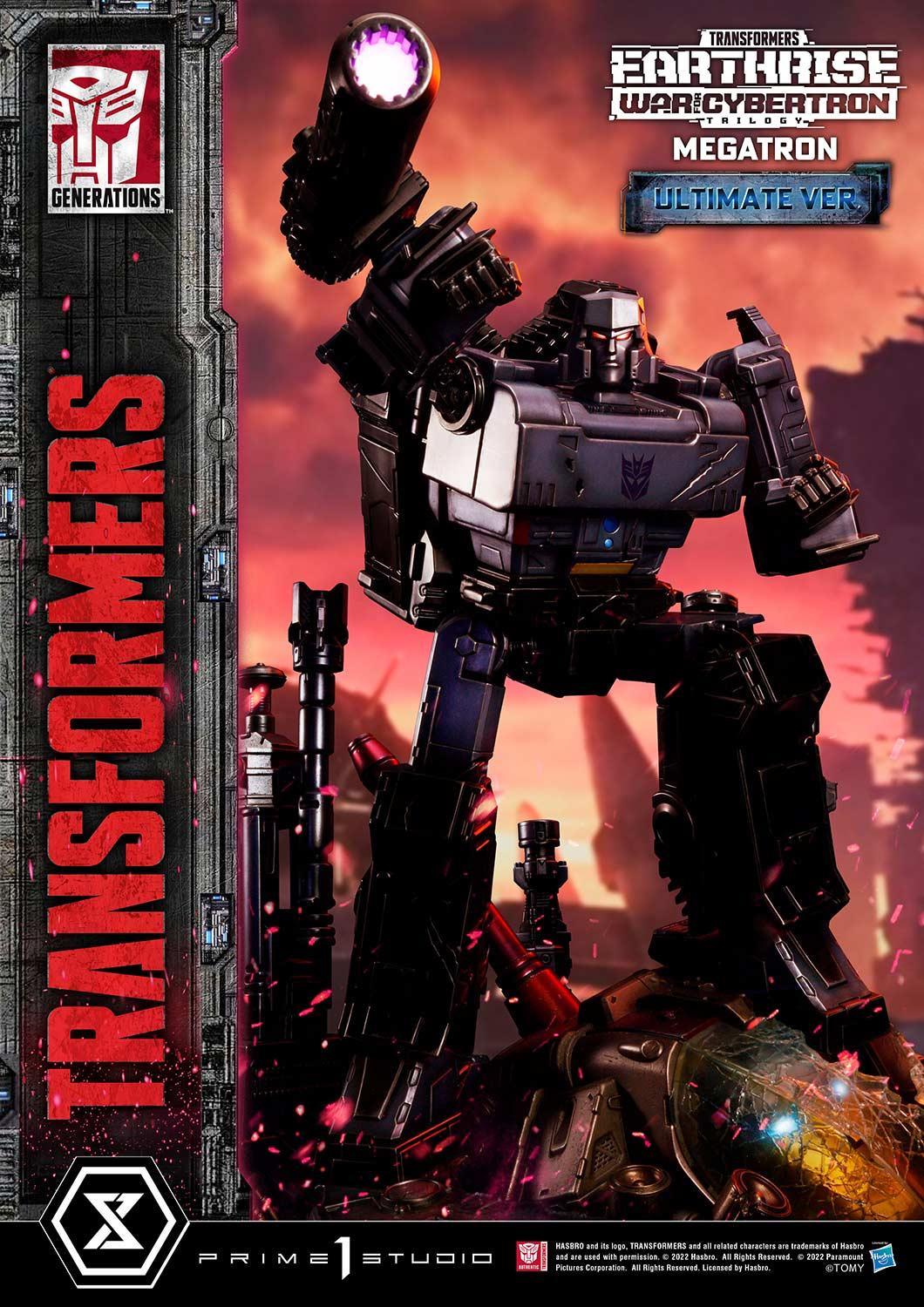 Premium Masterline Transformers War For Cybertron Megatron Ultimate