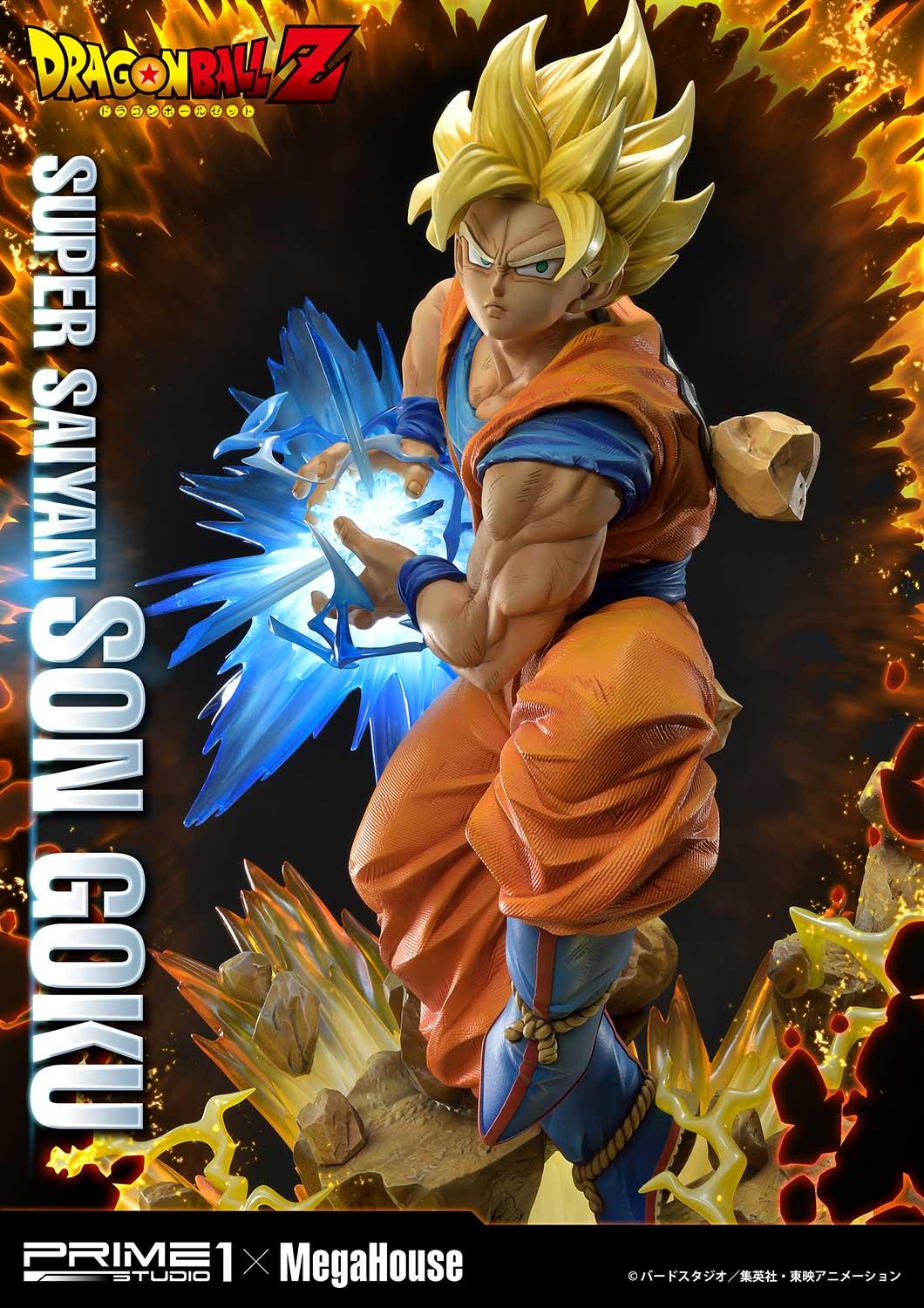 Mega Premium Masterline Dragon Ball Z Super Saiyan Son Goku Deluxe Version