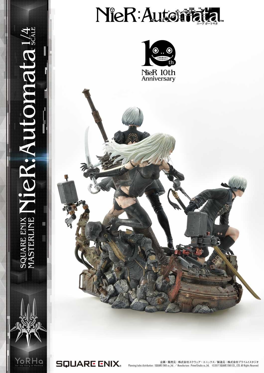 NieR Game Series 10th Anniversary Square Enix INDIVIDUALS 2B Figurine