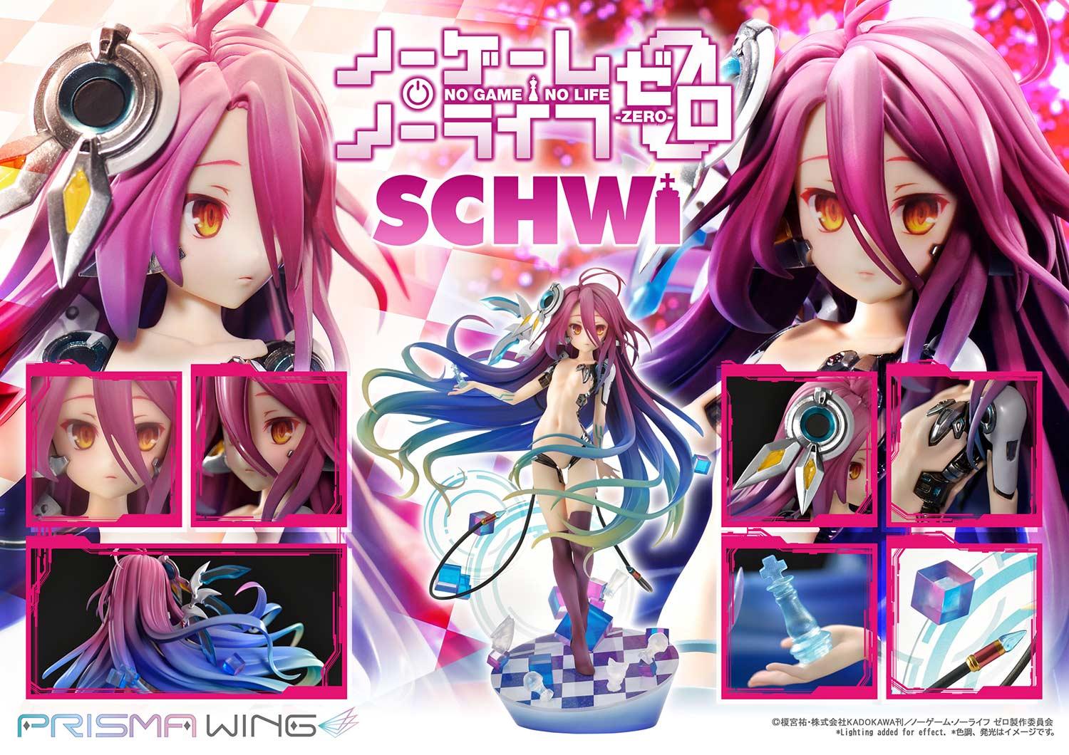 PRISMA WING NO GAME NO LIFE -ZERO- Schwi Bonus Version 1/7 Scale  Pre-Painted Figure