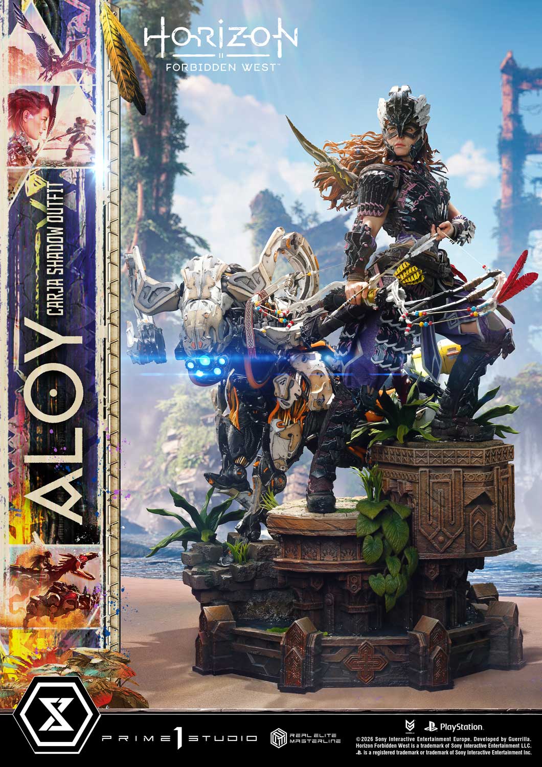 Real Elite Masterline Horizon Forbidden West Aloy Carja Shadow