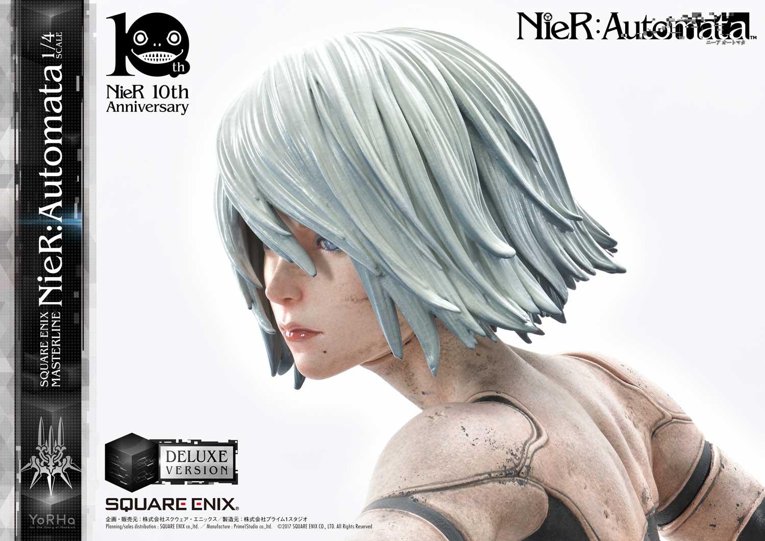 Square Enix Masterline Nier: Automata 1/4 Scale Pre-Painted Figure Deluxe  Version