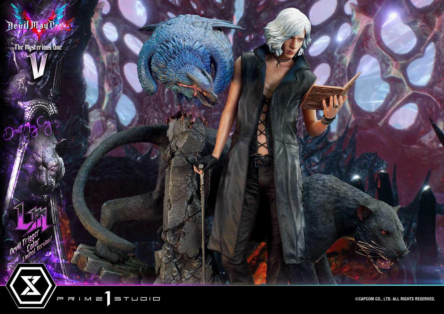 DMC1 - DANTE RESIN STATUE - Devil May Cry - Meme Trigger