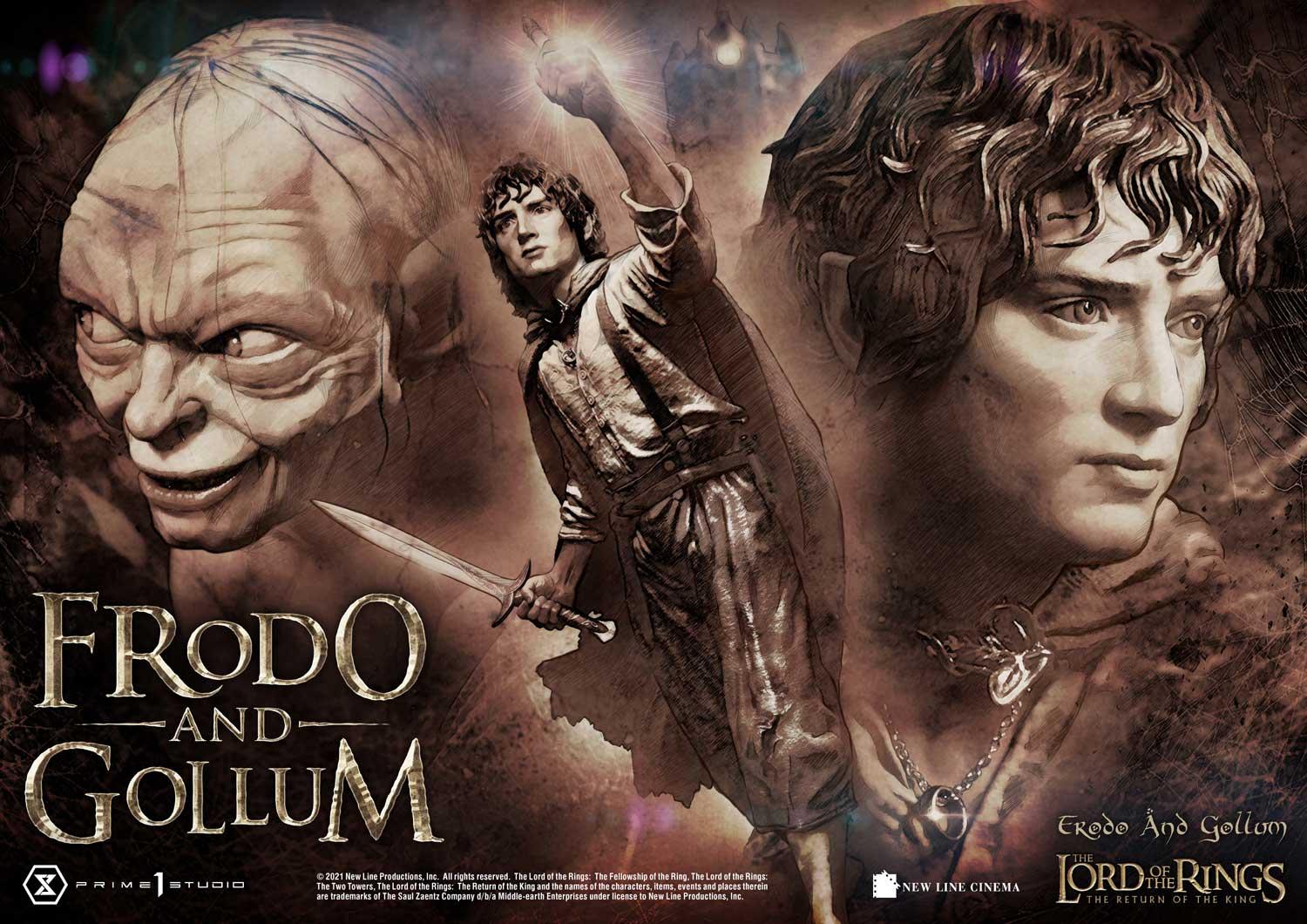 THE HOBBIT:AN UNEXPECTED JOURNEY STATIC ARTS mini Gollum