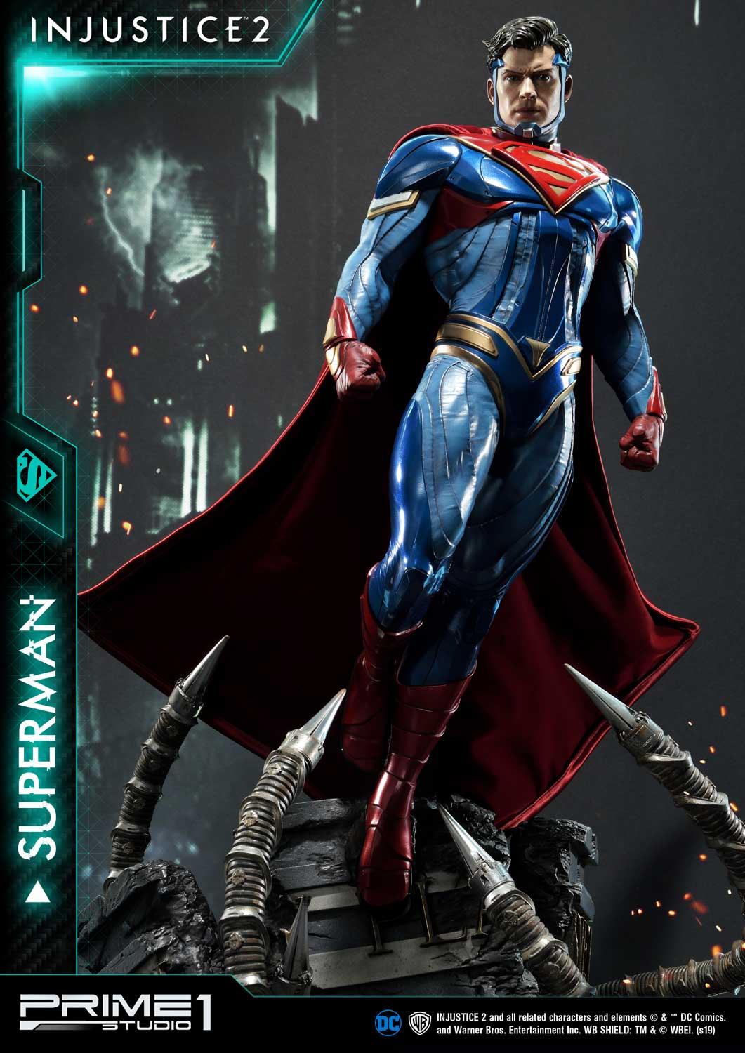 Figurine Superman Injustice II Deluxe Version - DC Comics