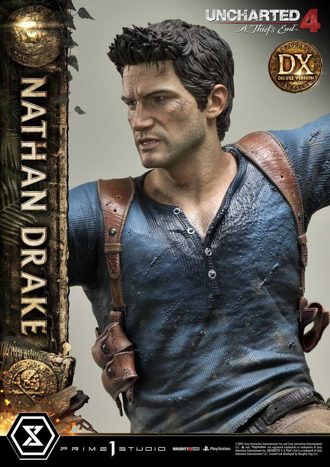 1/4 Quarter Scale Statue: Nathan Drake Uncharted 4 A Thief's End Ultimate  Premium Masterline 1/4 Statue by Prime 1 Studio