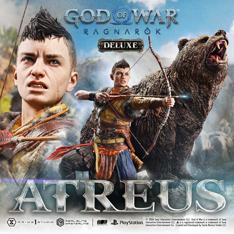 Real Elite Masterline God of War: Ragnarok Atreus DX Bonus Version