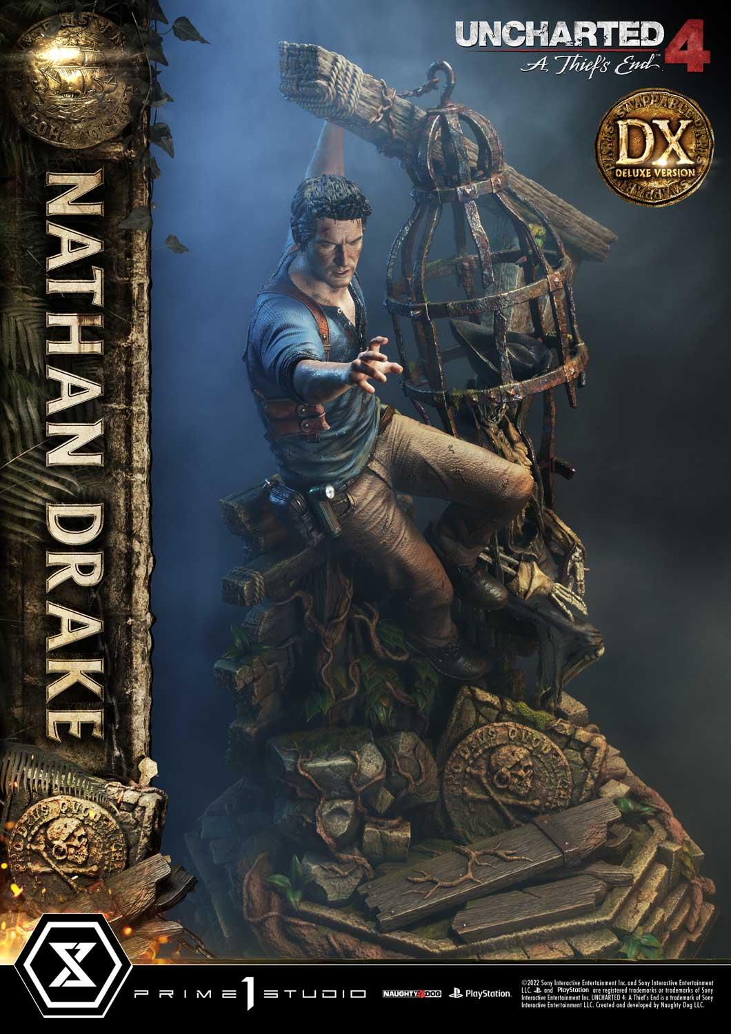 UNCHARTED 1 ESTÁTUAS DA BIBLIOTECA: THE NATHAN DRAKE COLLETION