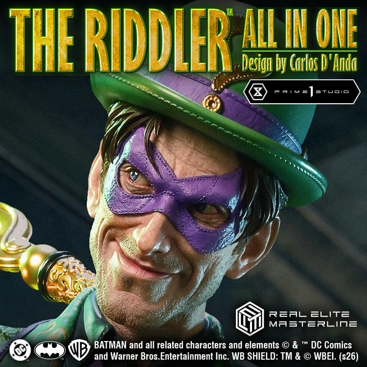 洋楽 SHOCK ONE The Riddler Real Elite Masterline Batman (Comics) The Riddler All In One