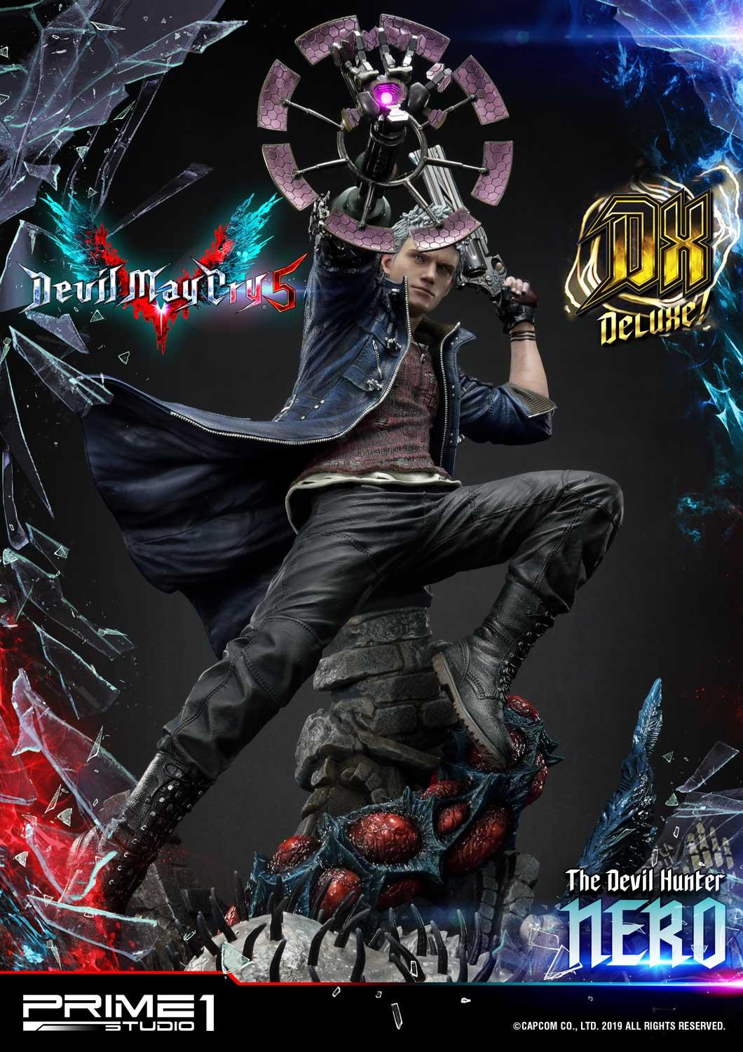 1/4 Quarter Scale Statue: Devil May Cry 5 Nero Deluxe Ver. 1/4 Scale Statue  by Prime 1 Studio