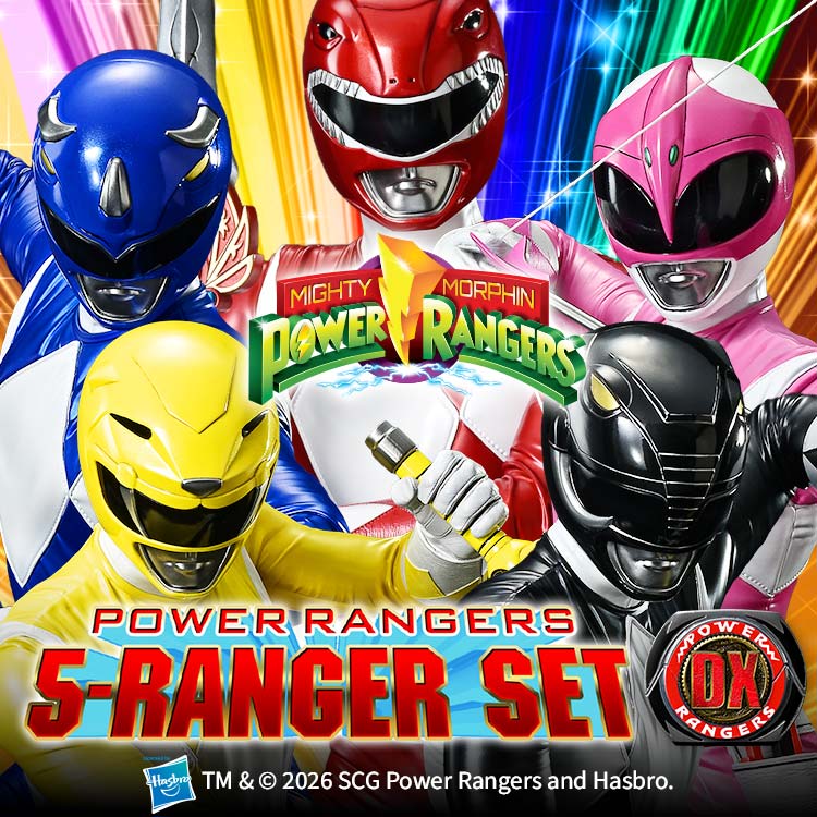 Premium Masterline Mighty Morphin Power Rangers Power Rangers 5-Ranger Set DX Bonus Version