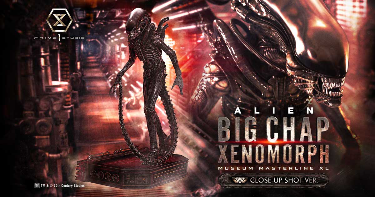 Museum Masterline XL Alien (Film) Big Chap Xenomorph Close Up Shot Ver ...