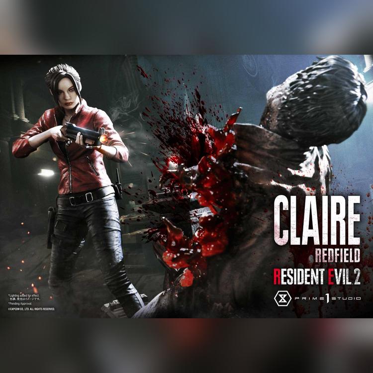 ArtStation - Claire Redfield - Resident Evil 2 Remake - Statue