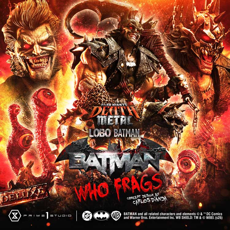 Museum Masterline Dark Nights: Death Metal (Comics) Lobo Batman: Batman Who Frags (Concept design by Carlos D'Anda)&nbsp; DX Bonus Version
