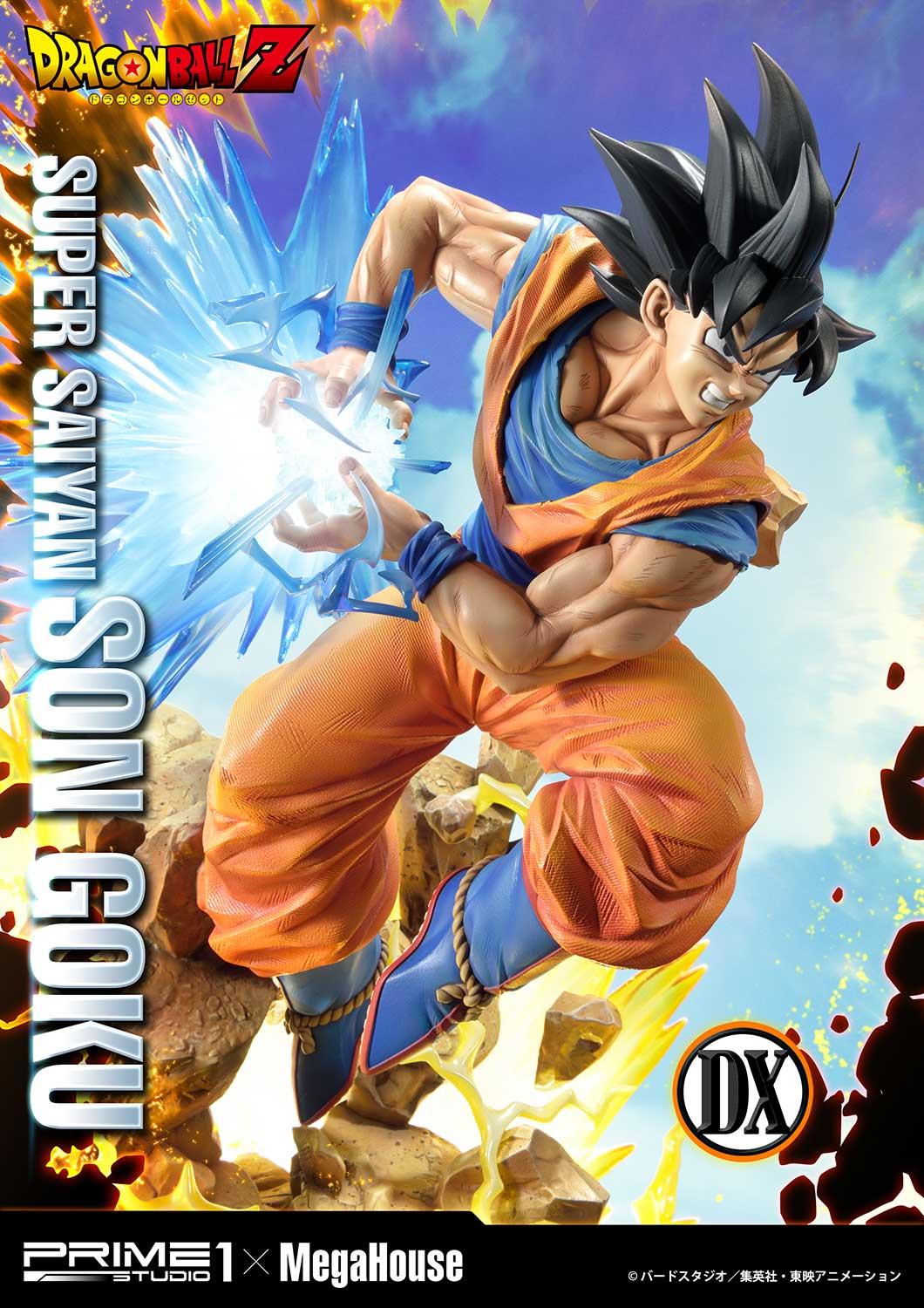 Mega Premium Masterline Dragon Ball Z Super Saiyan Son Goku Deluxe Version