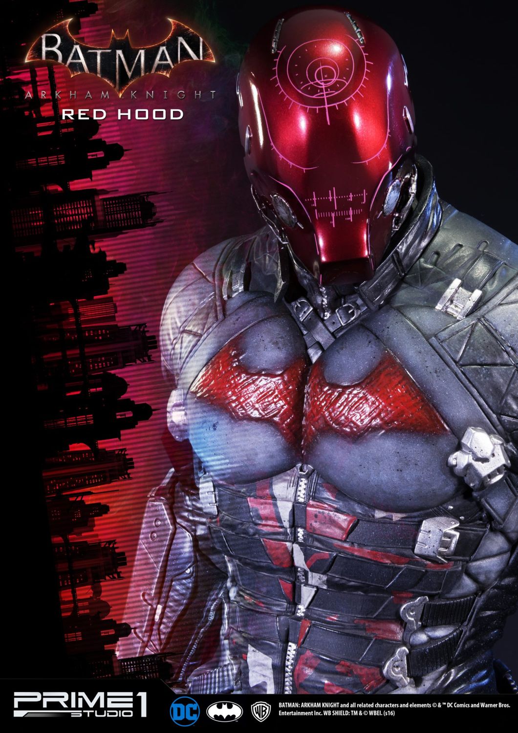 1 | Museum Masterline Hood Knight Red | Prime Studio Batman: Arkham