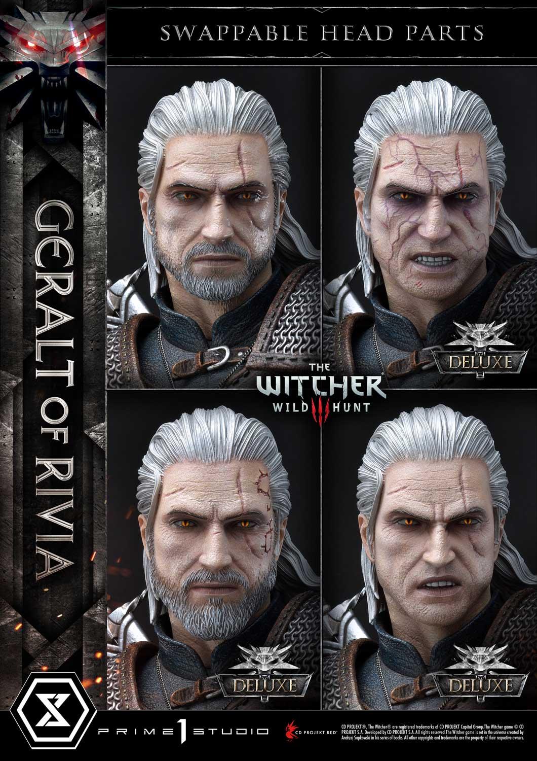 Museum Masterline The Witcher 3: Wild Hunt Geralt of Rivia Deluxe Version