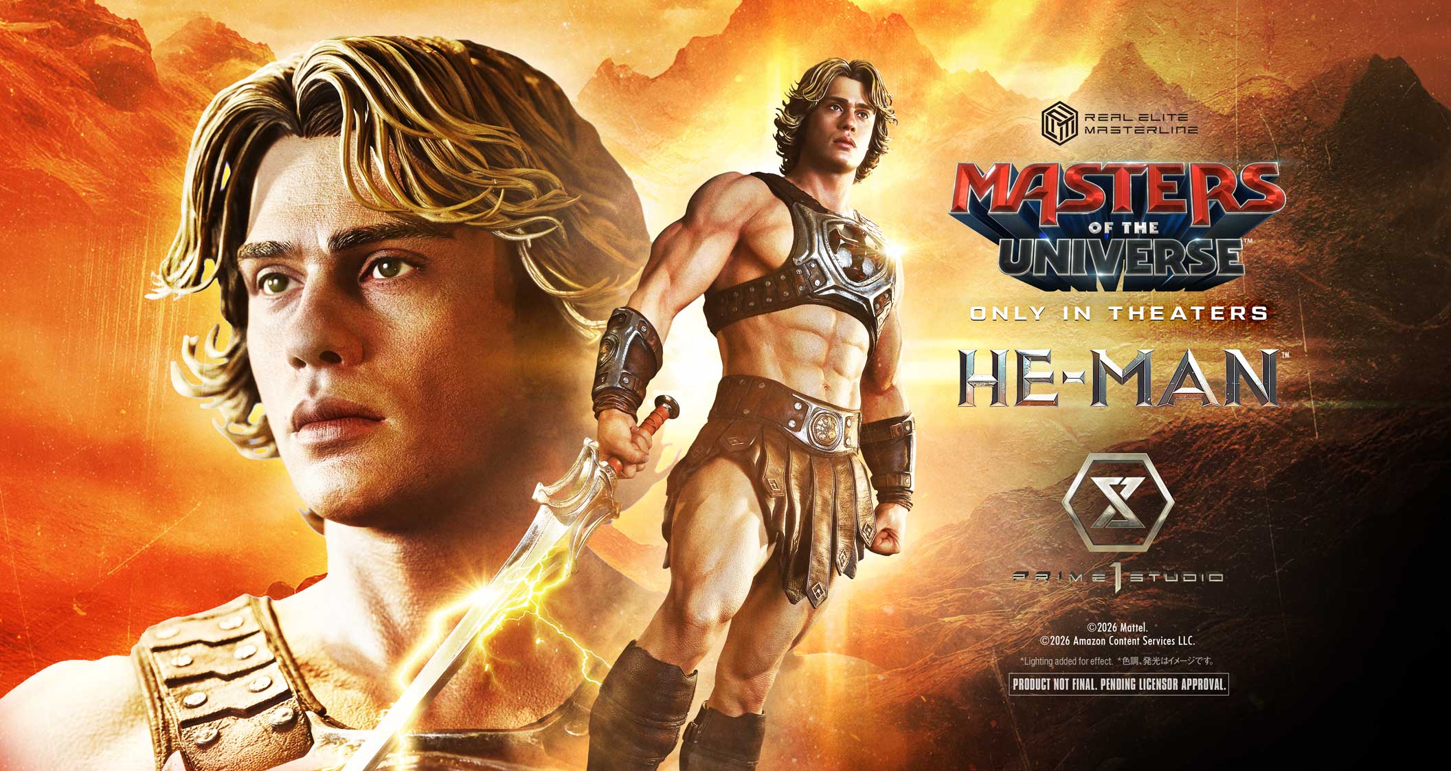 Real Elite Masterline Masters of the Universe (2026 Film) He-Man