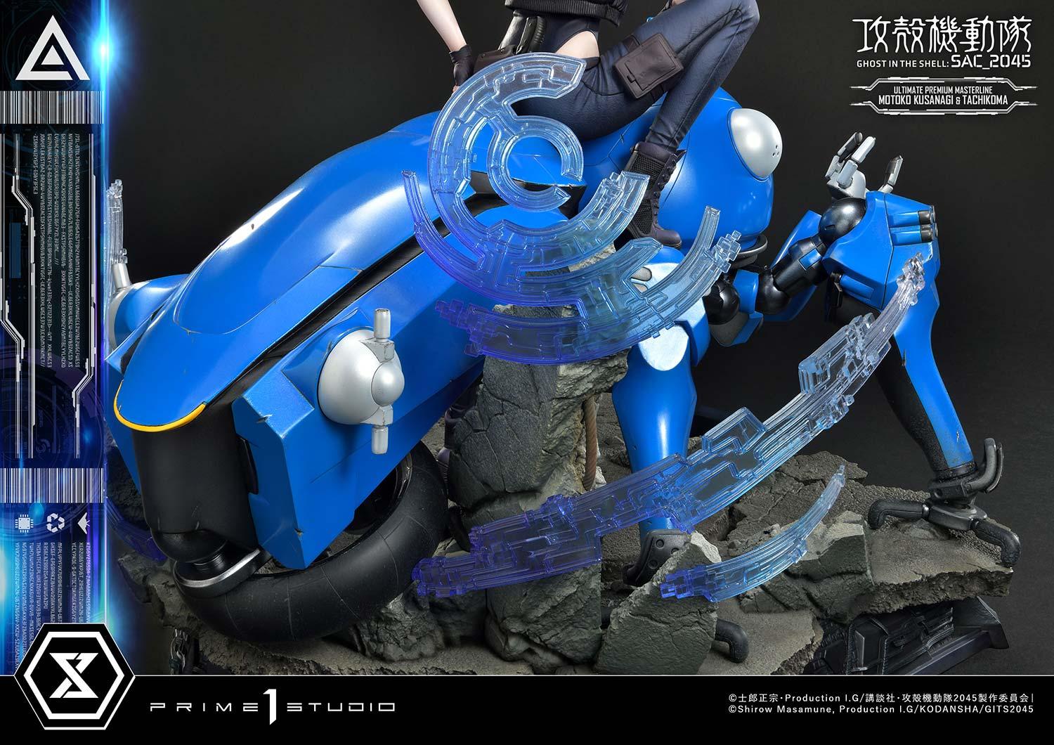 Ghost in the Shell Sac 2045 Tachikoma Motoko Kusanagi Action Figure 100%  Brand New Free Ship to Worldwide 