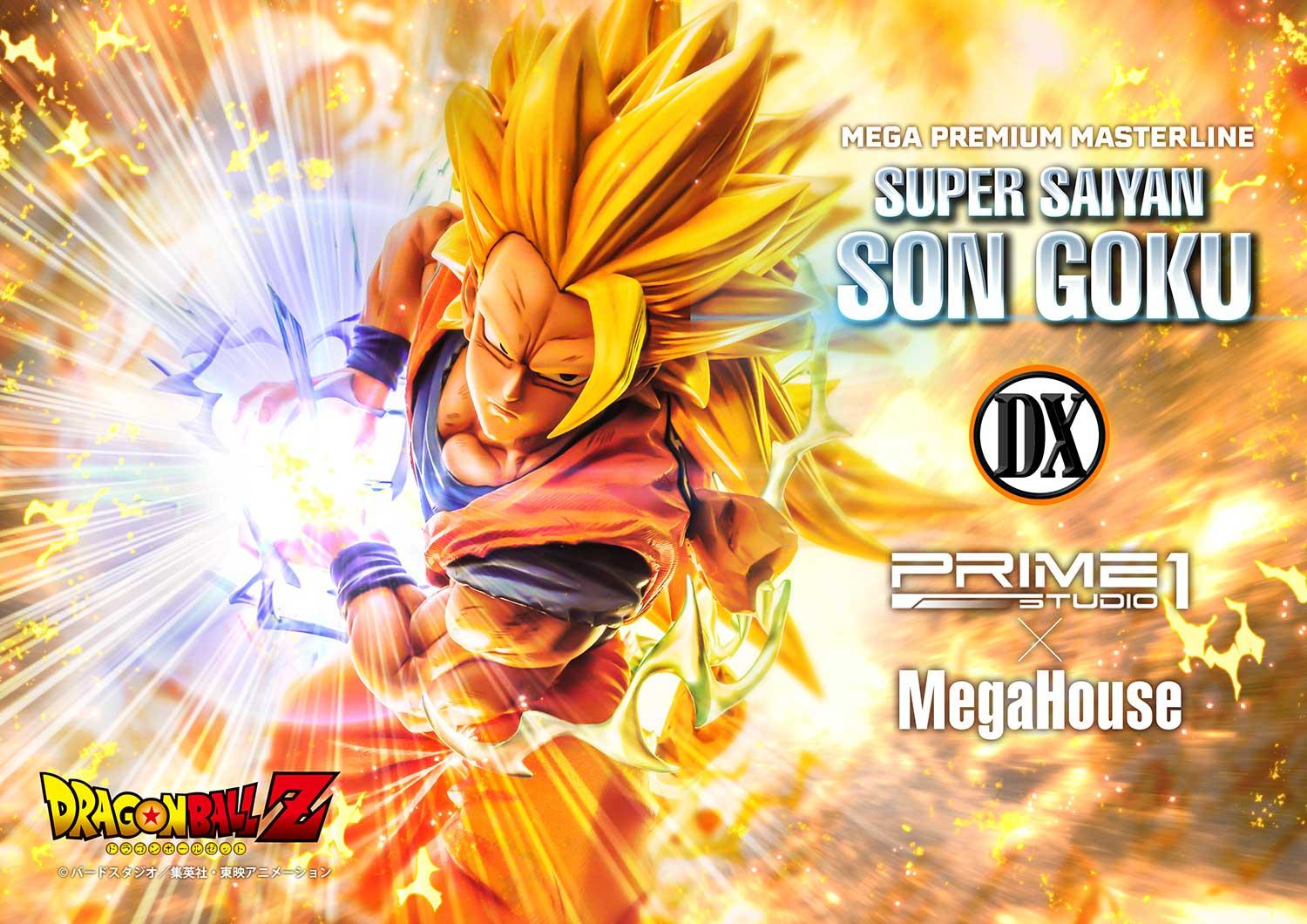 Mega Premium Masterline Dragon Ball Z Super Saiyan Son Goku Deluxe Version