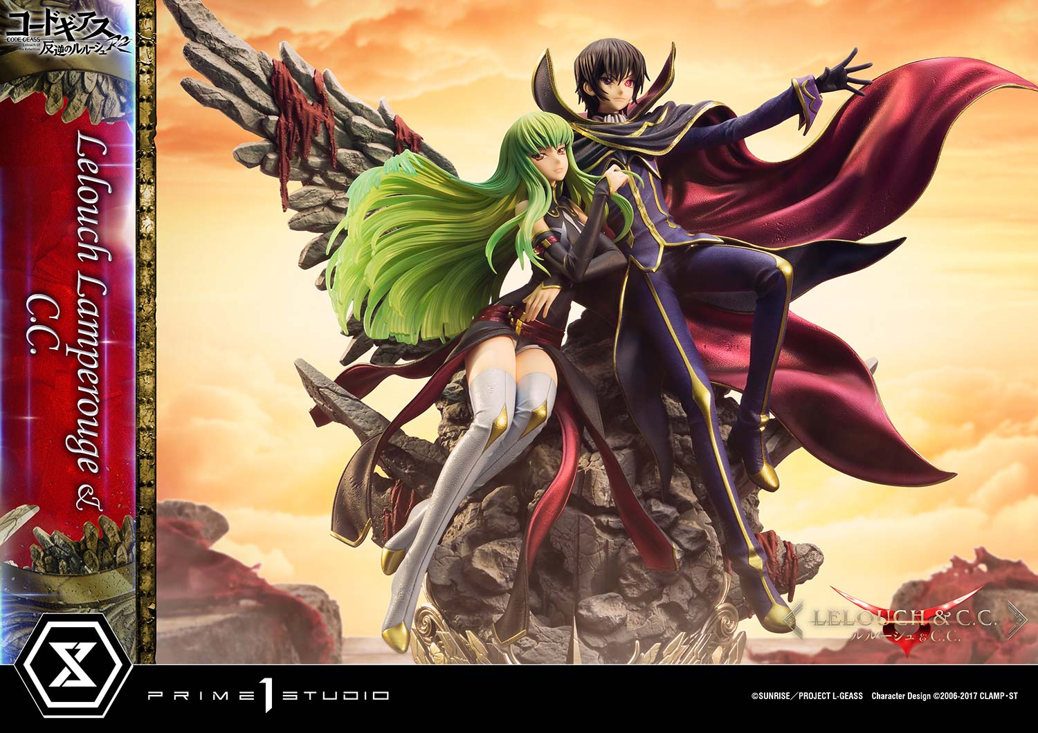 icons and headers — C.C and Lelouch Lamperouge from Code Geass