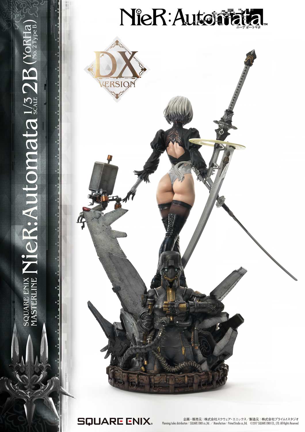 Play Arts Kai YoRHa No.2 Type B 2B NieR Automata 11 Figure Square Enix No  Box 4988601353328