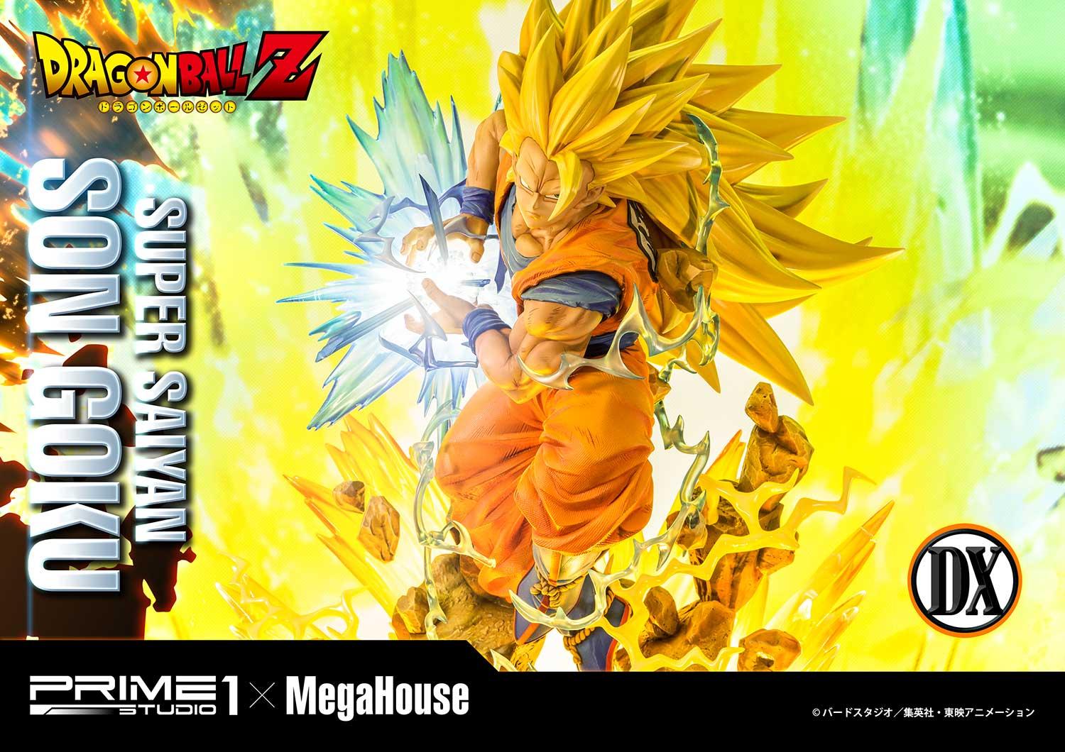 Son Goku Super Saiyan Deluxe - Dragon Ball Prime 1 Studio action