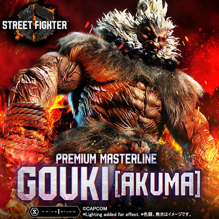 Premium Masterline Street Fighter 6 Akuma | STATUE | Prime 1 Studio